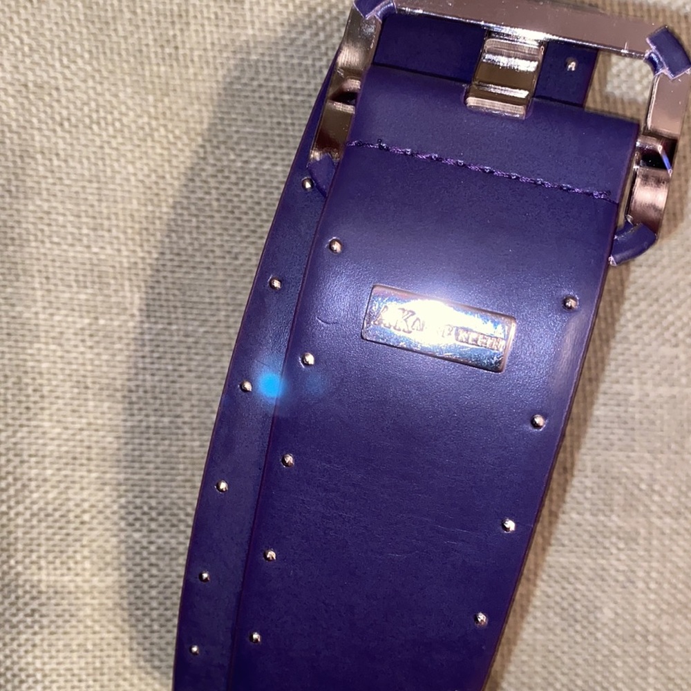 Anne Klein leather belt - Picture 12 of 17